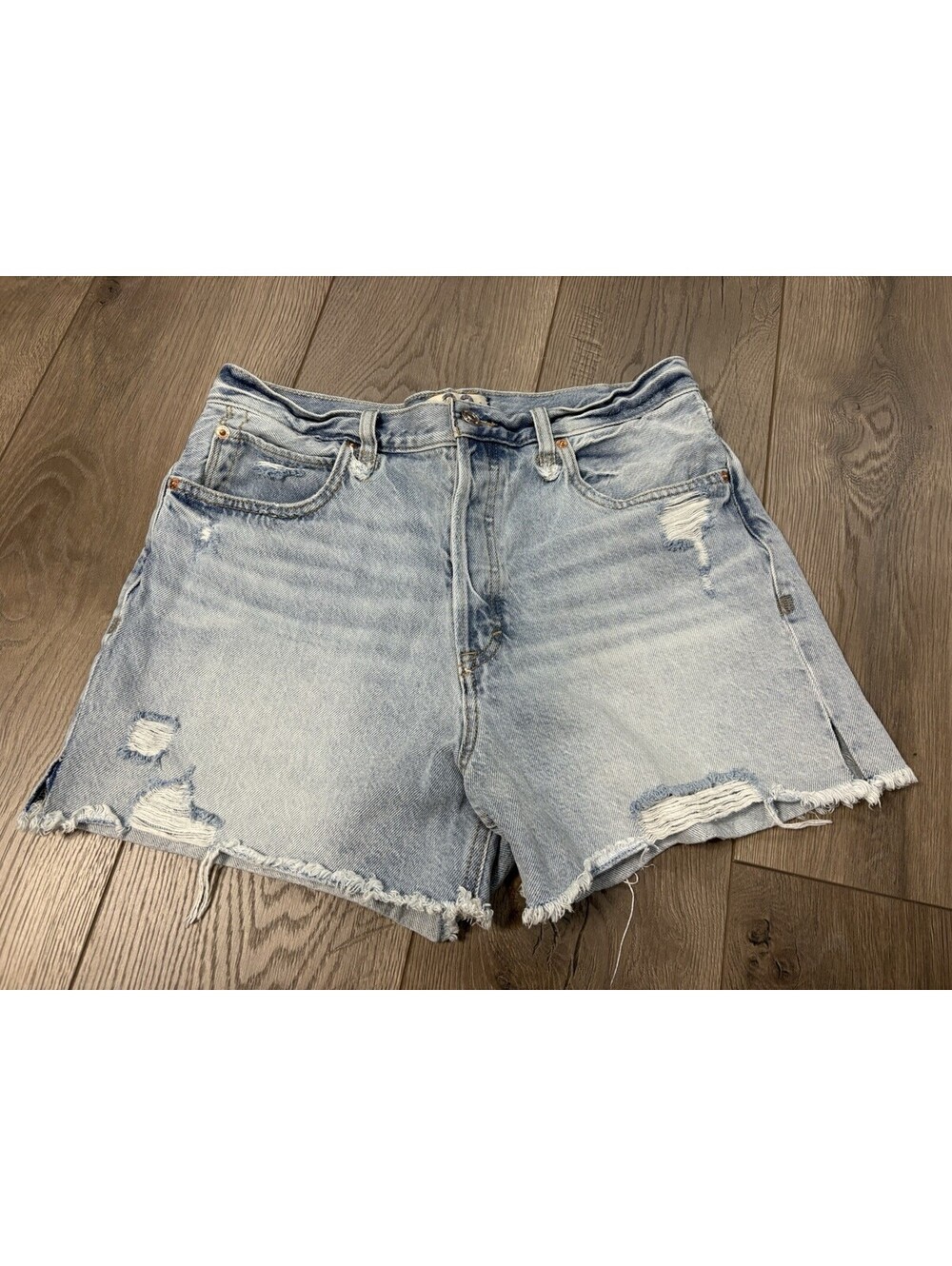 We The Free People Makai Cutoff Denim Shorts Women's Size 30
